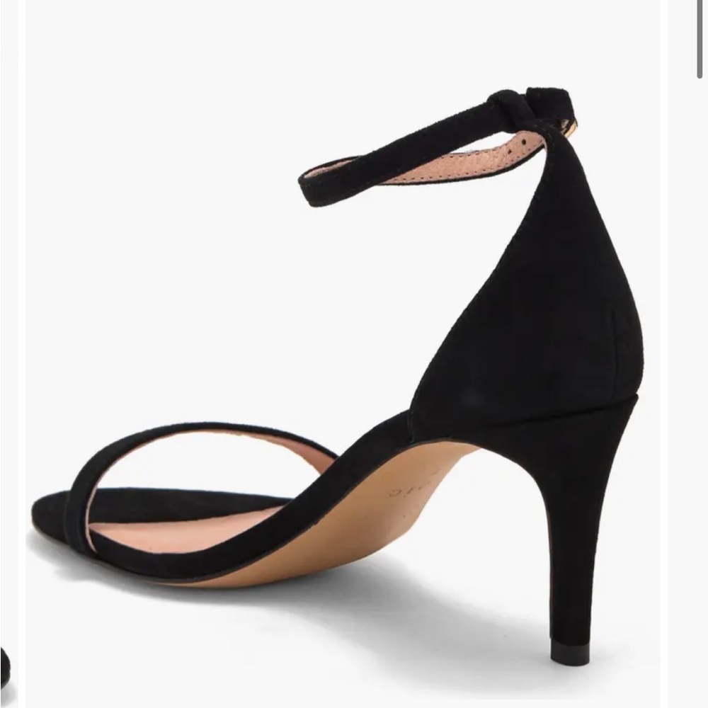 Joie Maisie Suede Sandal black women size 7.5 new no box - Picture 14 of 15